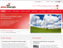 Tablet Screenshot of apinovaenergia.gruppoapi.com